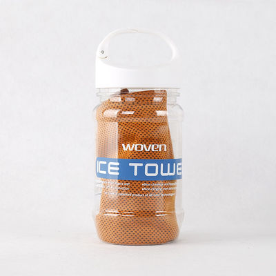 Breathable Microfiber Sport Towel Custom Ice Cooling Quick Dry Gym Towel 12x40"