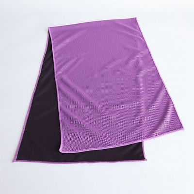 Evaporative Microfibre Gym Towel Custom Rally Towels With Plastic Pouch